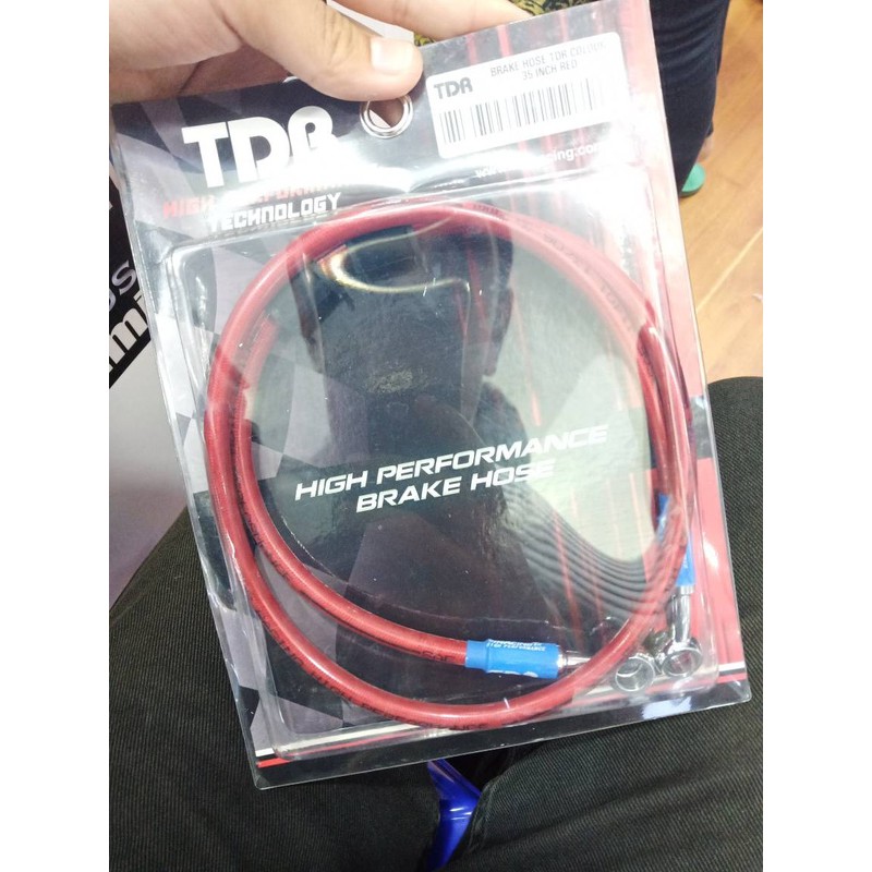 Selang Slang Rem TDR Depan 35 Inci 90 cm Brake Hose TDR 35inci 90cm Aksesoris Semua Motor Universal