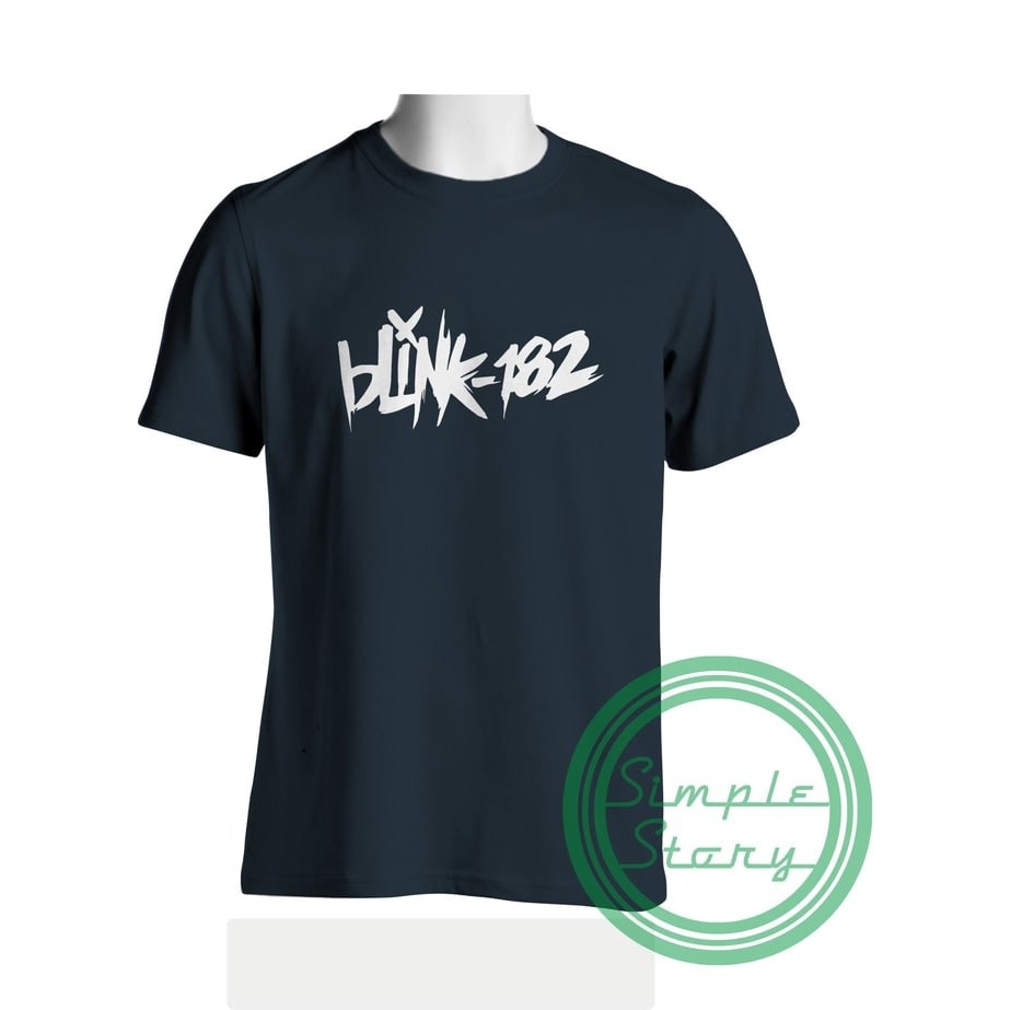 KAos Tshirt Baju Combed 30S Distro Blink 182