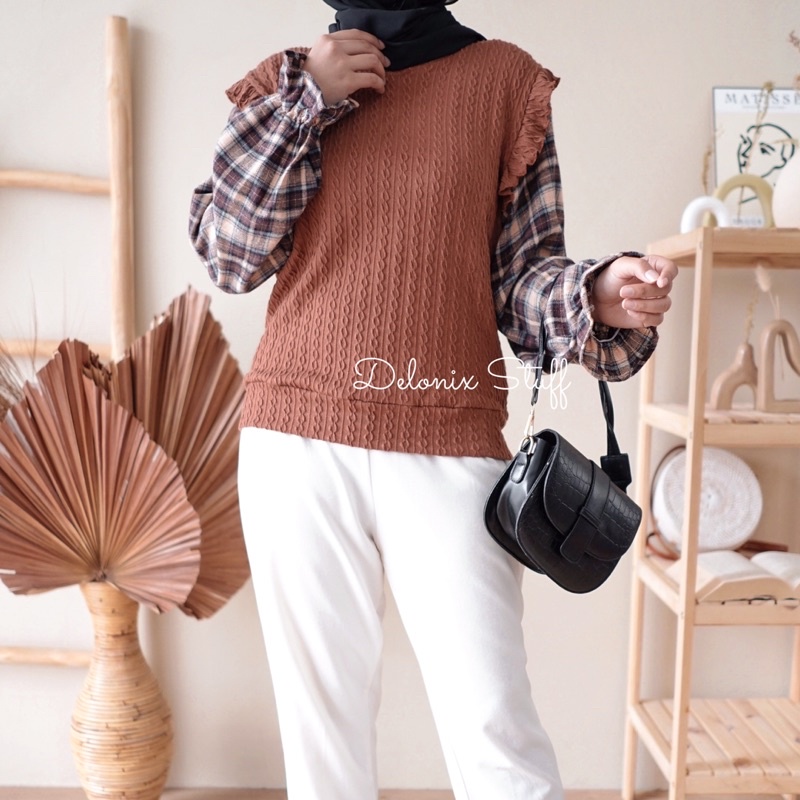 Zeya flanel knit import