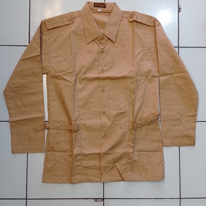 Baju Seragam pramuka putri prempuan wanita SMA tali samping