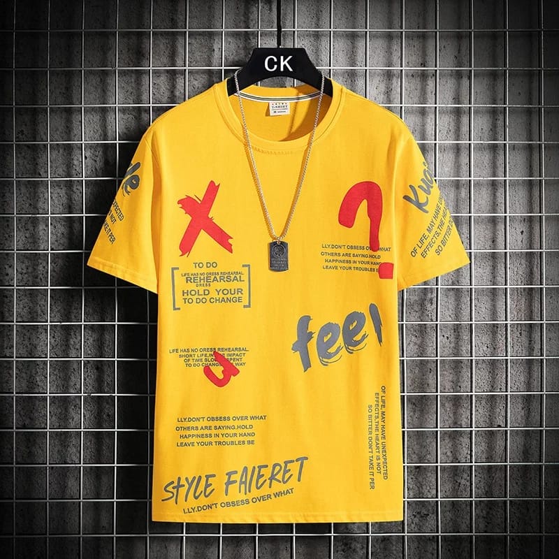 COD-kaos oversize size ML,XL kaos distro t-shirt terlaris baju distro feel 003-belibeli