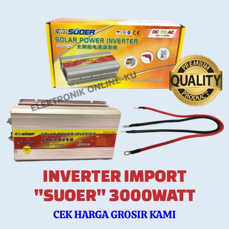 SOLAR POWER INVERTER SUOER 3000WATT KW1