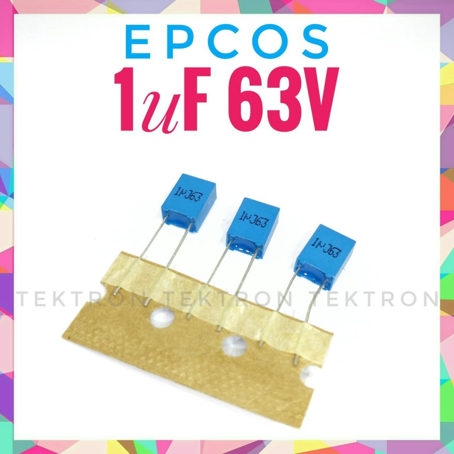 Epcos 1uF 63V Film Capacitor Audiophile parts 105