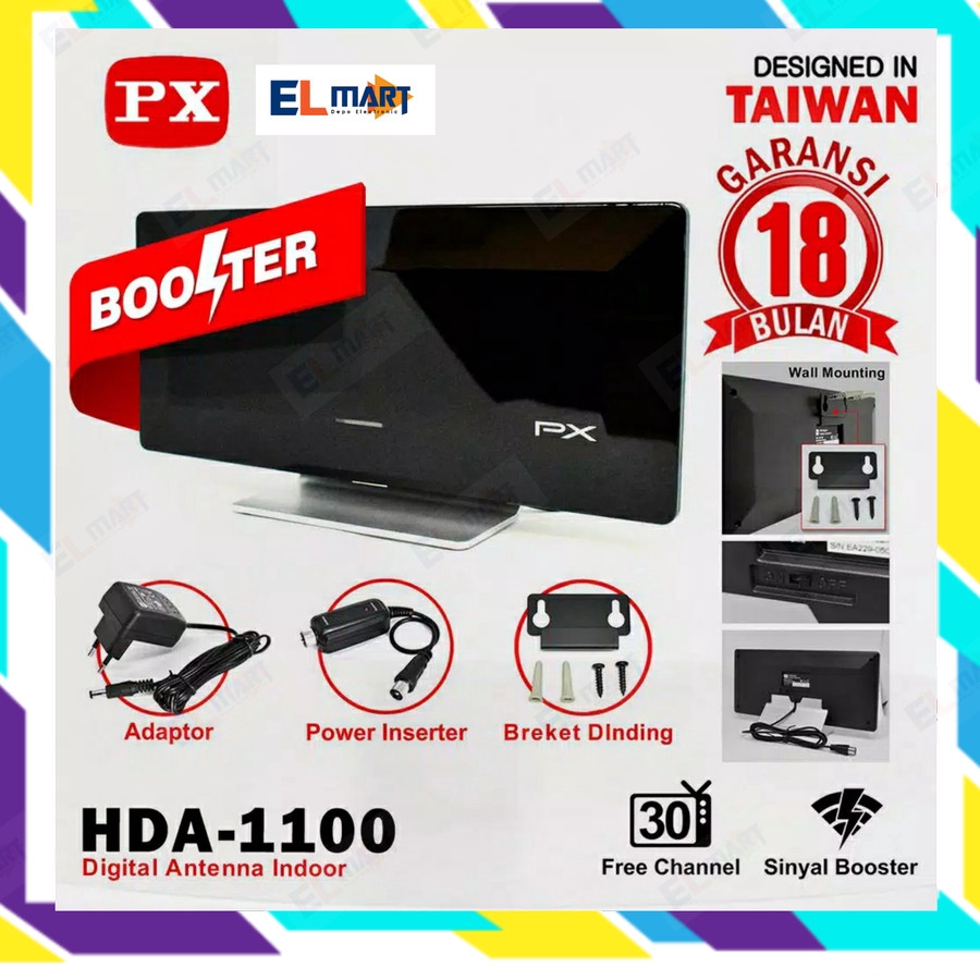 PX Antena TV digital indoor HDA-1100 / antenna TV HDA1100 / TV 1100 / PX 1100