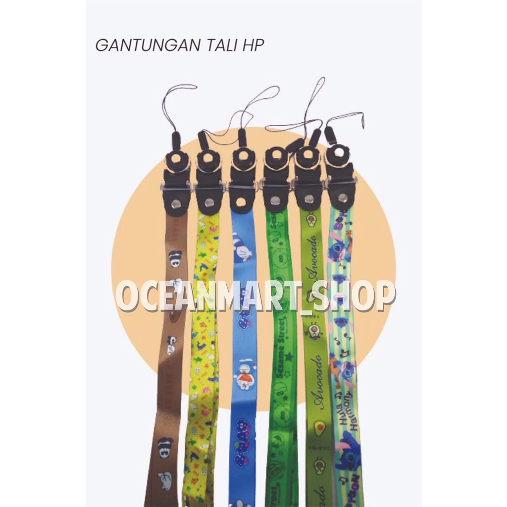 Tali Gantungan HP All Brand - Tali Gantungan Karakter - Strap Gantungan HP - Aksesoris HP