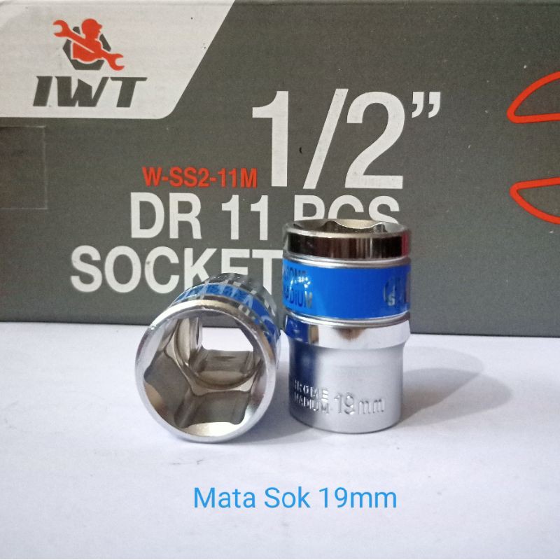 Japan Mata Socket sok 19mm IWT