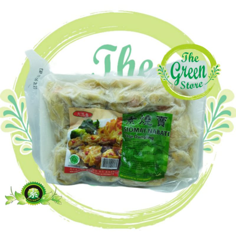 

SIOMAY /DUMPLING 350g Evergreen/Tien En Xiang vegetarian