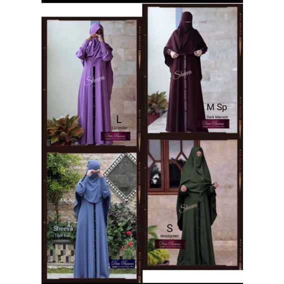 GAMIS SYARI SHEEVA BY DUTA BUSANA