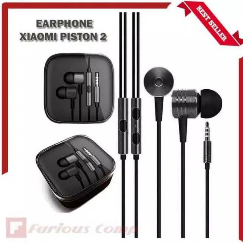 HEADSET XIAOMI PISTON 2 / HANDSFREE XIAOMI PISTON 2 / EARPHONE XIAOMI --