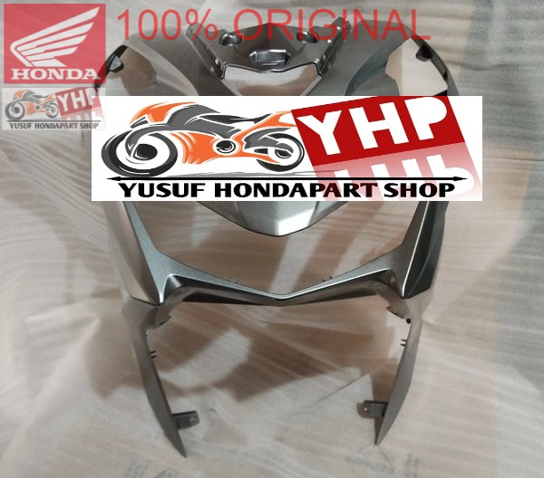 COVER KERUDUNG LAMPU SILVER NW HONDA BEAT LED 64301-K1A-N00MCS ORI AHM