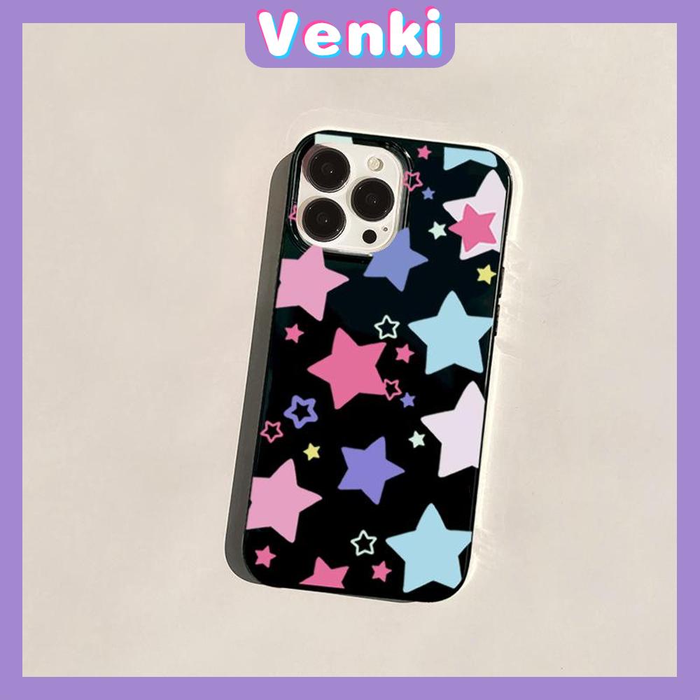 iPhone Case For 14 Series TPU Soft Case Dazzling Stars Glossy Black Candy Case Camera Protection Shockproof For iPhone 14 13 12 11 Plus Pro Max 7 Plus X XR