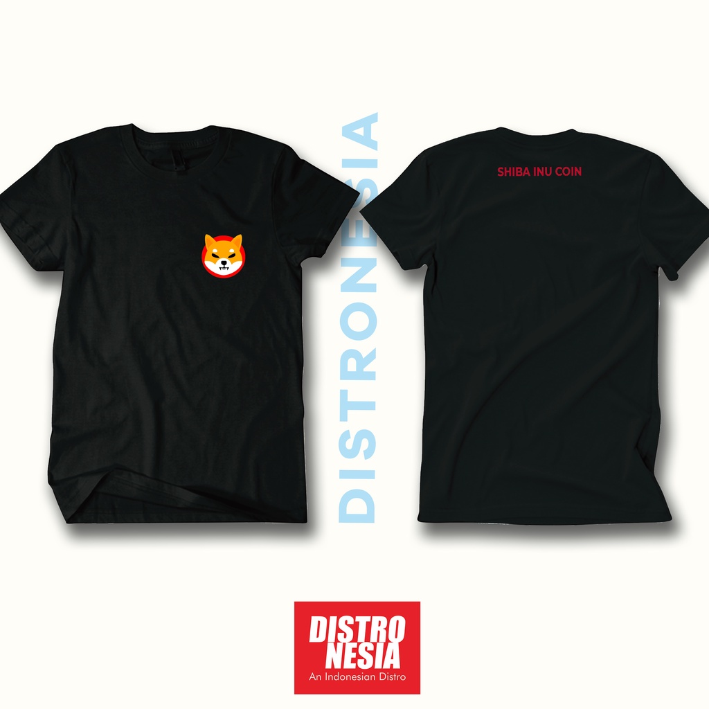 BAJU KAOS TSHIRT SHIBA INU CRYPTO SHIB PREMIUM