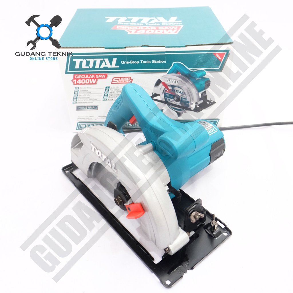 Circular Saw 7&quot; TOTAL TS11418526 / Mesin Potong Gergaji Kayu 7 Inch TS 11418526 TOTAL