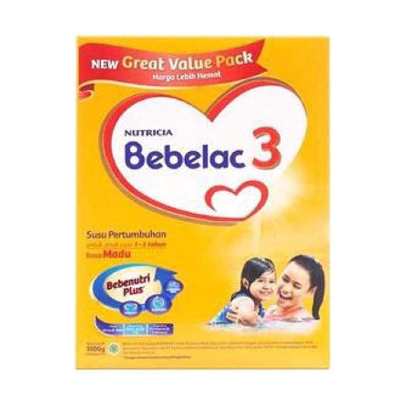 

Nutricia Bebelac 3 Madu Susu Formula 1000gr