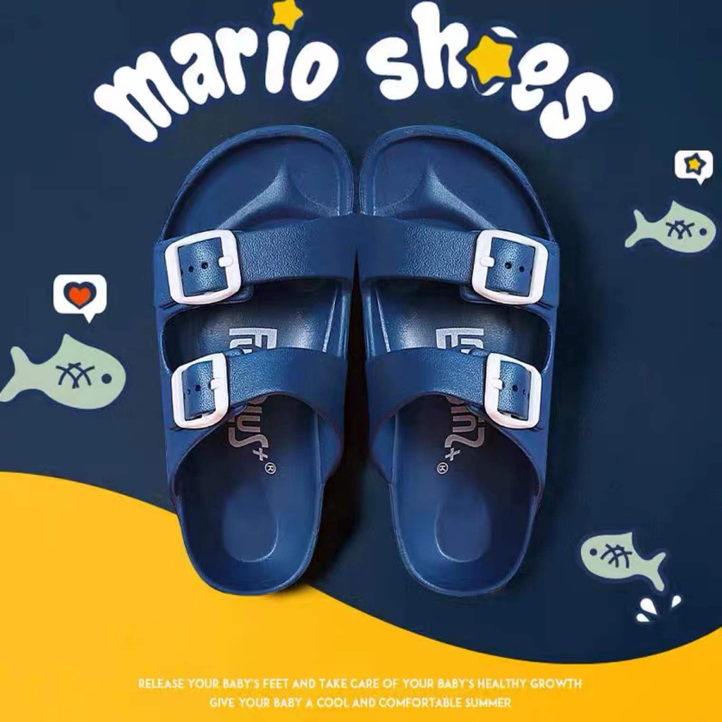 Komin Sandal Anak Laki-Laki Untuk Musim Panas, Antislip Nyaman Dan Empuk Sandal Anak Perempuan  Flexible Dan Nyaman Dipakai