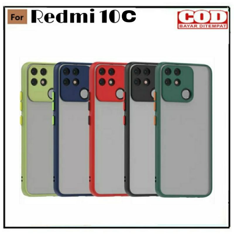 Case XIAOMI REDMI 10C 10A 9C Soft Case Aero Protect Camera Premium Casing