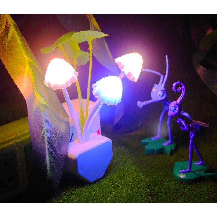 Lampu Jamur Mini Cup Mushroom Night Lamp Lampu Tidur - Hiasan Kamar Tidur