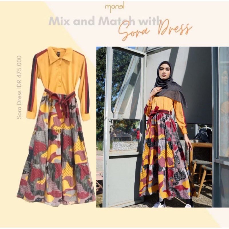 Sora dress Monel size S (SALE)