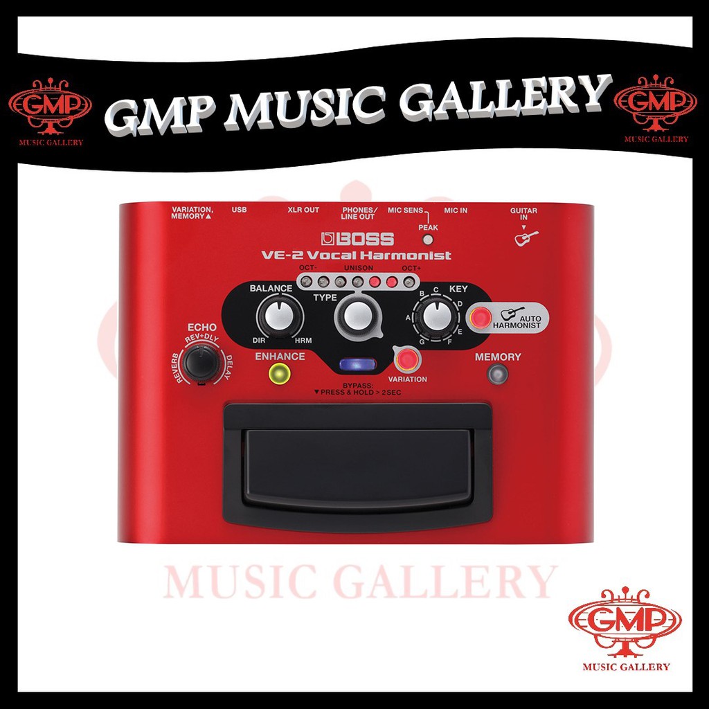 BOSS VE-2 Vocal Harmonist/ BOSS VE 2 Vocal Harmonist / EFEK VOKAL / VOCAL EFFECT