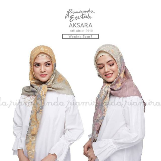 Wening scarf Nude