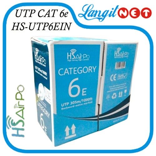 HSAIRPO CABLE UTP CAT 6e HS-UTP6EIN PER ROLL