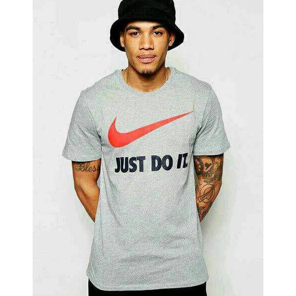 Kaos Nike Just Do It Grade Ori Baju Combed 30S Sablon Tshirt Pakaian Fashion Distro Pria Wanita
