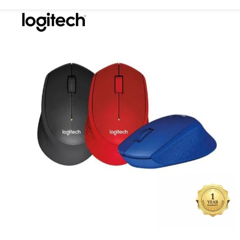 MOUSE WIRELESS LOGITECH M331 SUPER SILENT RESMI ORIGINAL