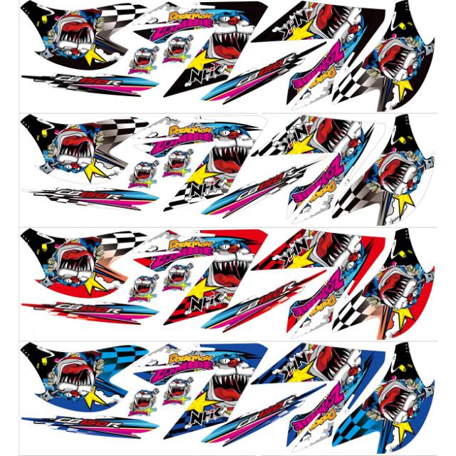 Striping Motor Old Cb150r Cb 150 R Lama Variasi Honda Sticker