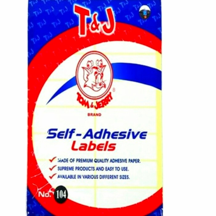 

Label TOM&JERRY No 104