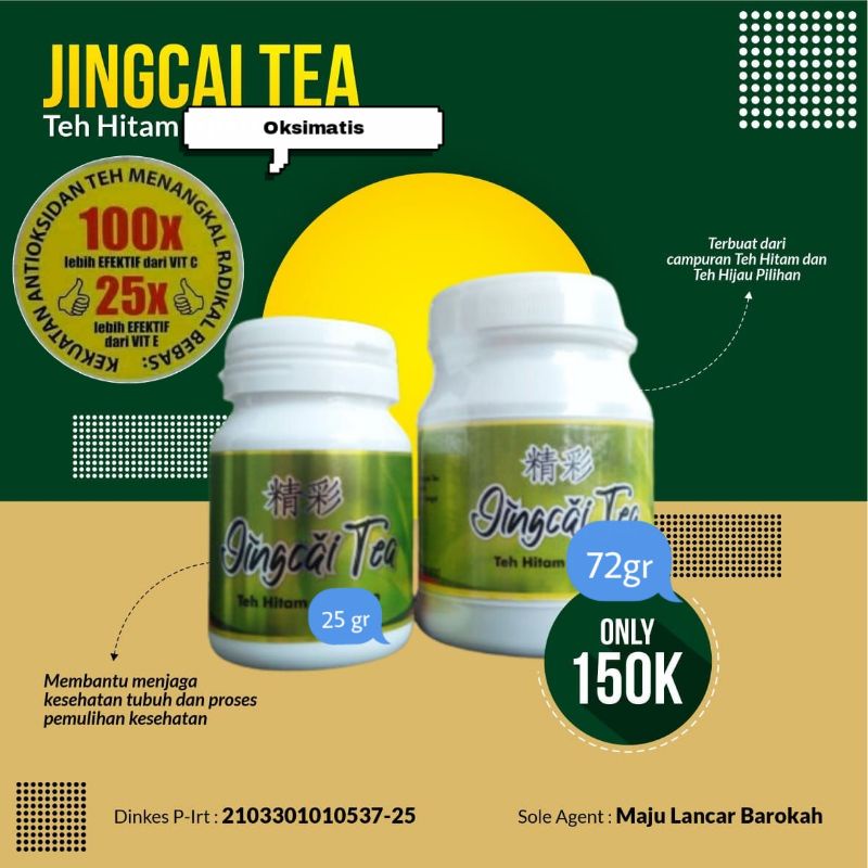 

Teh Hitam kualitas istimewa Jingcai Tea