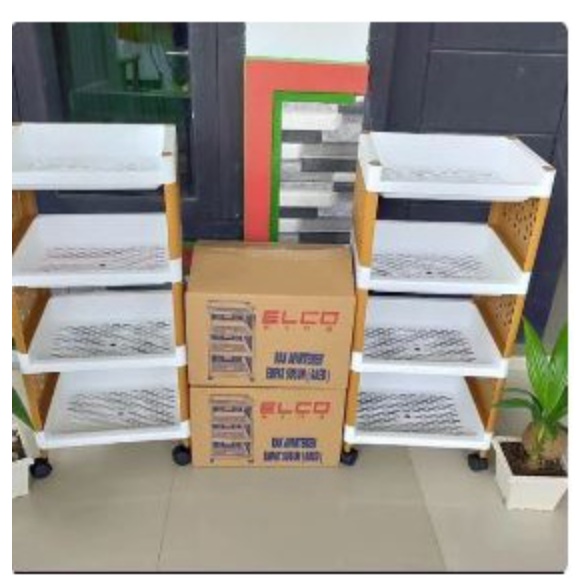 RAK PLASTIK ELCO 4 SUSUN