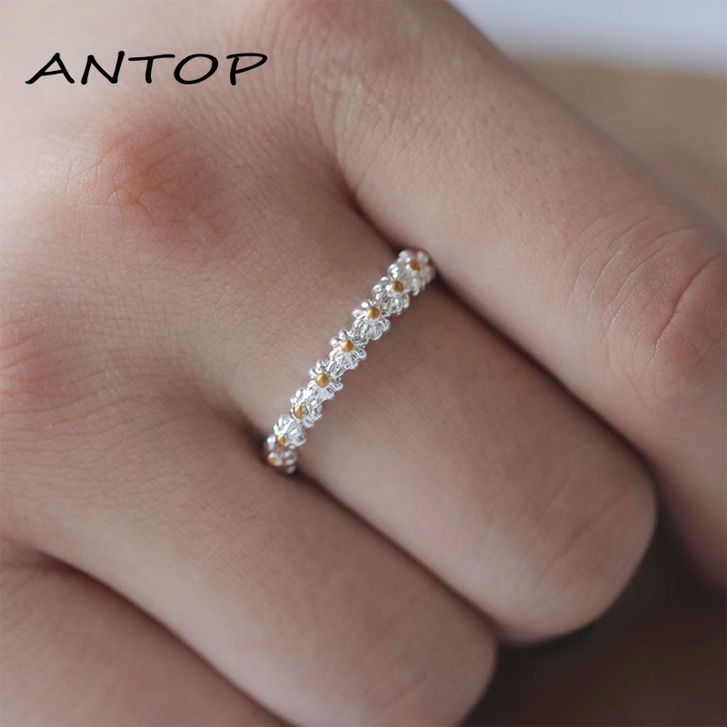 2021 Baru Kreatif Sederhana Daisy Ring Fashion Temperamen Perhiasan Aksesoris ANTOP