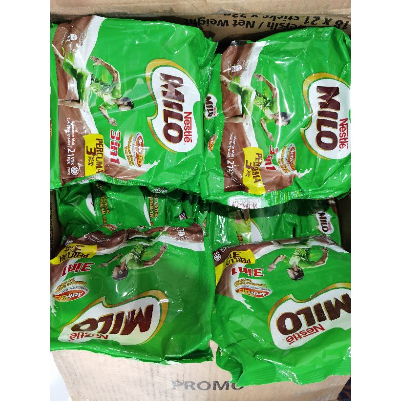 

MILO MALAYSIA SACHET 3 IN 1 BUBUK