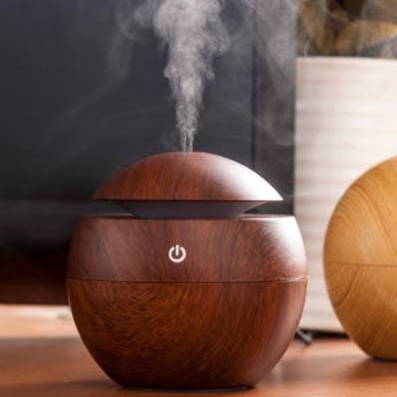 Air Humidifier Difusser Essential oil Aromatherapy Desain Kayu usb HUMI H41 Taffware Brown Grab