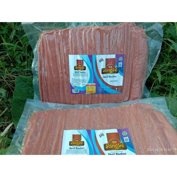 smoked beef rasher termurah dan terlaris harga promo grosir supplier distributor daging asap