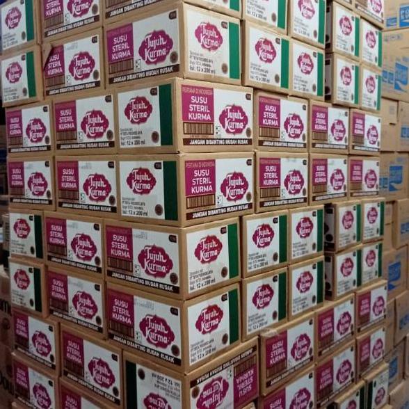 

[KODE PRODUK 7VHFY56100] TUJUH KURMA SUSU STERIL per dus isi 12 kaleng