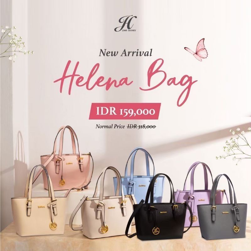 HELENA Bag Jims Honey Original 100% Woman Shoulder Bag Tas Selempang Wanita JH Ori Murah