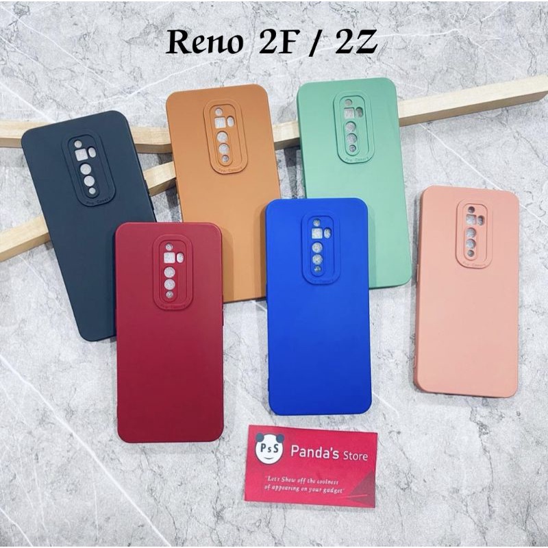 Softcase Pro Camera Oppo Reno 2F / 2Z Candy Case Full Color 3D Silikon TPU