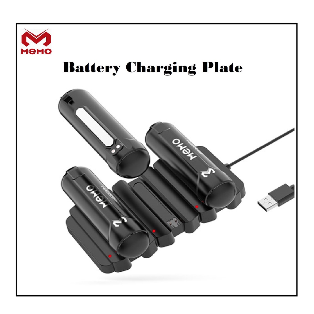 MEMO DL10 Charging kit and 2pcs Battery 2000mAH Charger baterai DL10