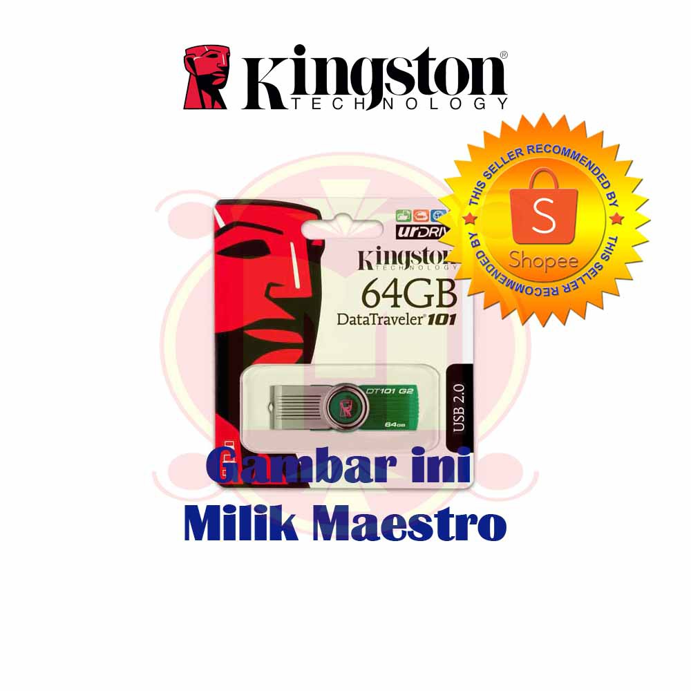 Flashdisk Kingston 64GB Bergaransi | Flash disk Kingston 64GB
