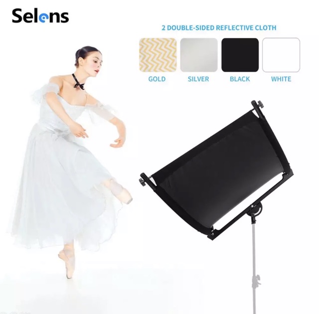 Selens 60x180cm Curved Reflector U Shaped Reflector For Studio Photography -  834754