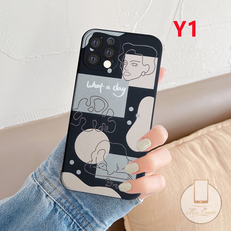 Casing Softcase Realme C35 C31 5I 6I 5 6 7 8 8Pro C21Y C25 C25S C25Y C11 C12 C20 C21 C3 7I Motif Geometri