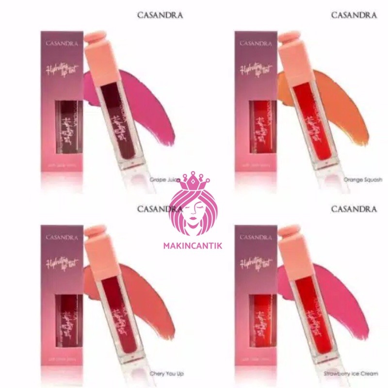 Casandra Hydrating Lip Tint/ Liptint Juice