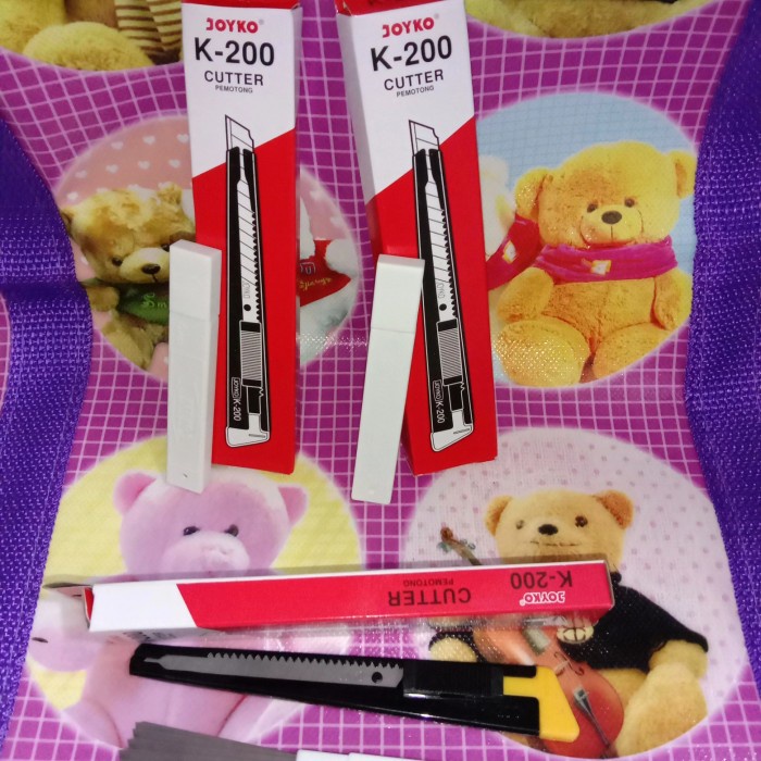 

Lucu Cutter K-200 Merk Joyko Gratis 1 Tube Cutter Blade Hot Sale