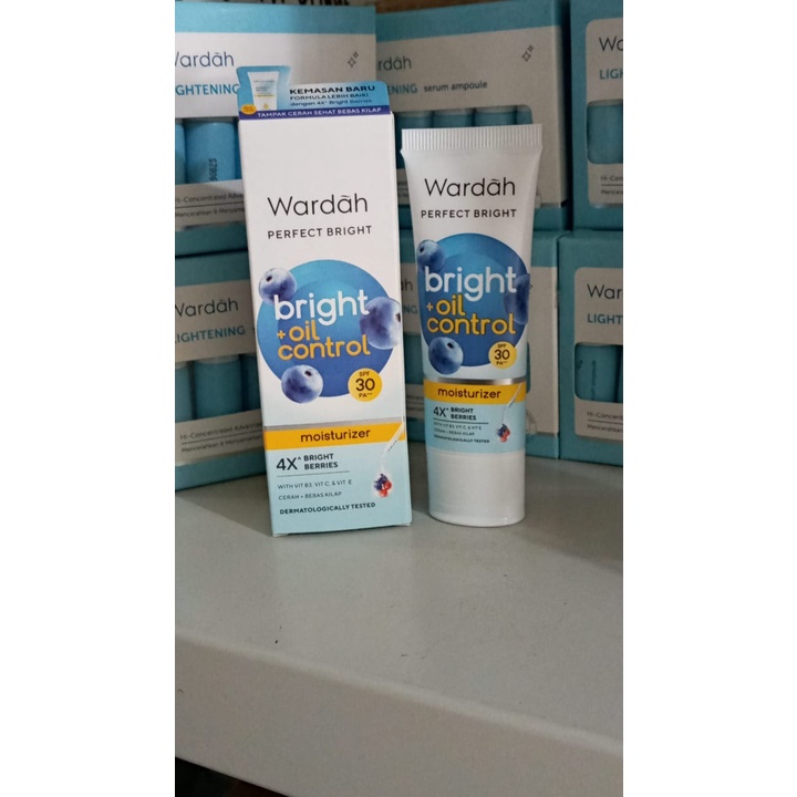 Wardah Perfect Bright Moisturizer Bright + Oil Control SPF 30 PA+++ 20ml