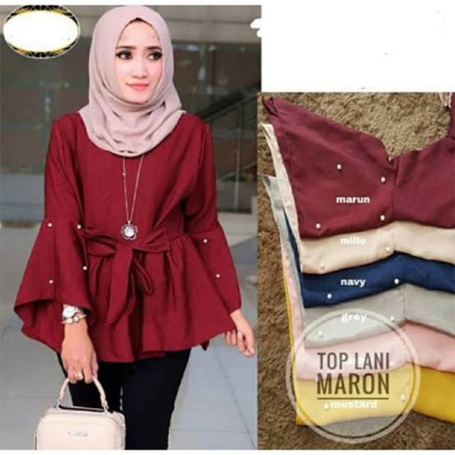 Baju murah top lani