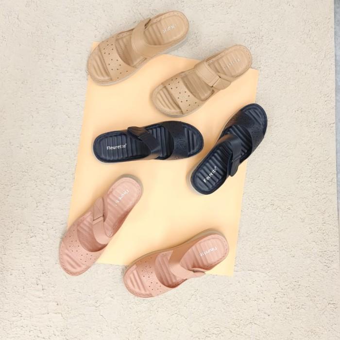 Fleurette| Sandal Wedges Wanita| 4443/4338