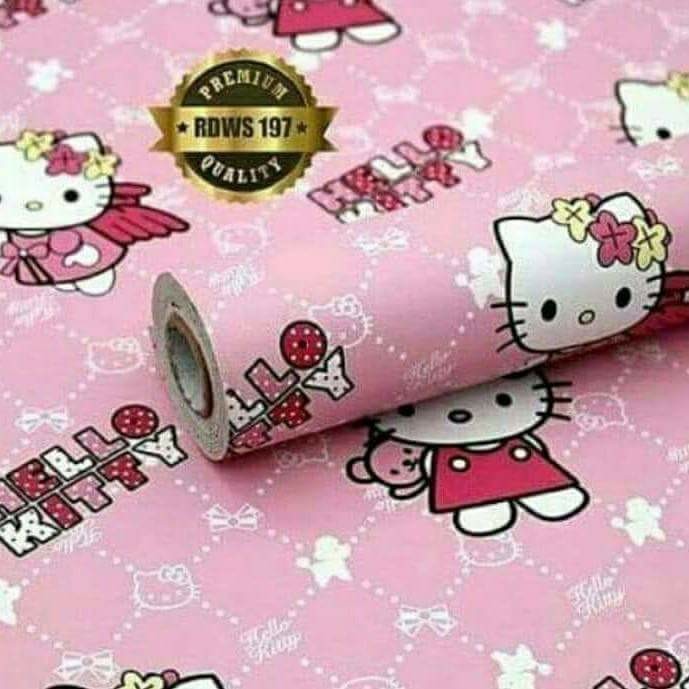 40+ Koleski Terbaik Harga Stiker Dinding Hello Kitty