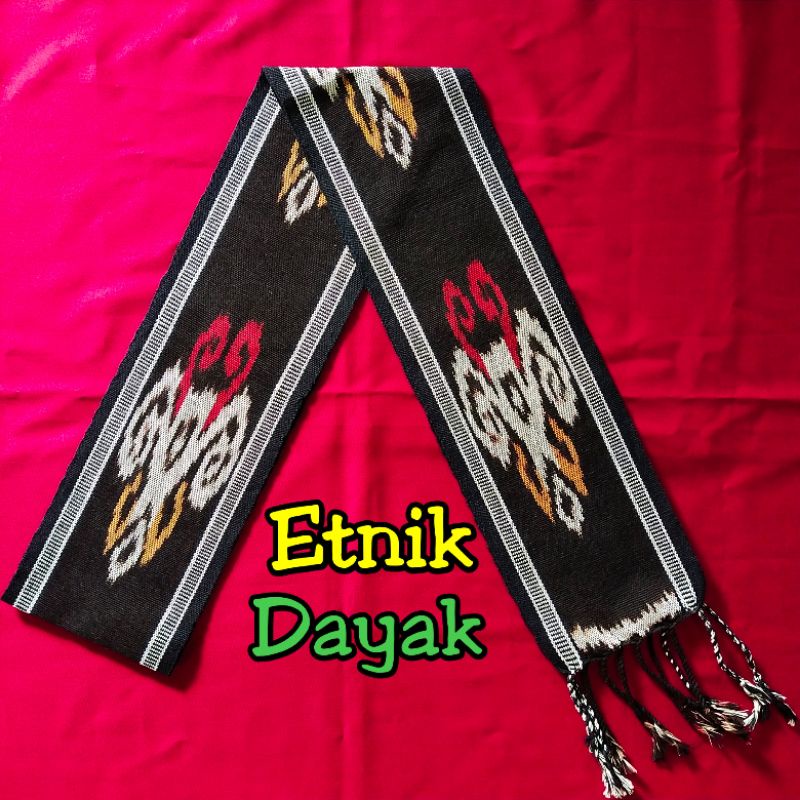 Syal Etnik Dayak Kalimantan-Etnik Dayak