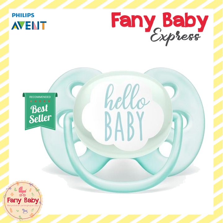 AVENT SOOTHER SOFT 0-6M BOY - SCF522/01